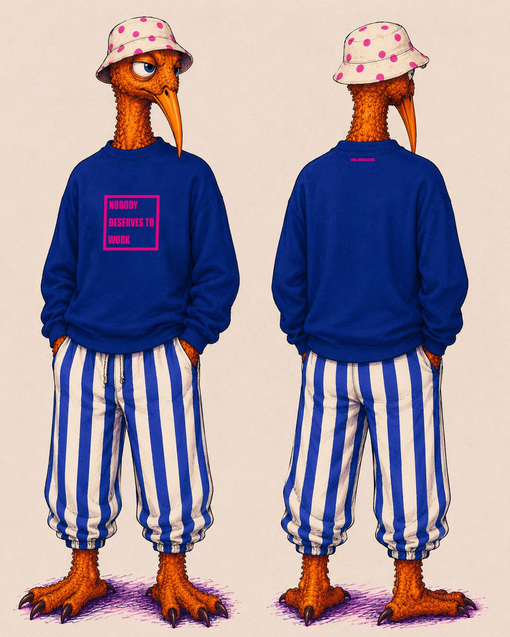 NDTW Sweatshirt — Perfect Blue