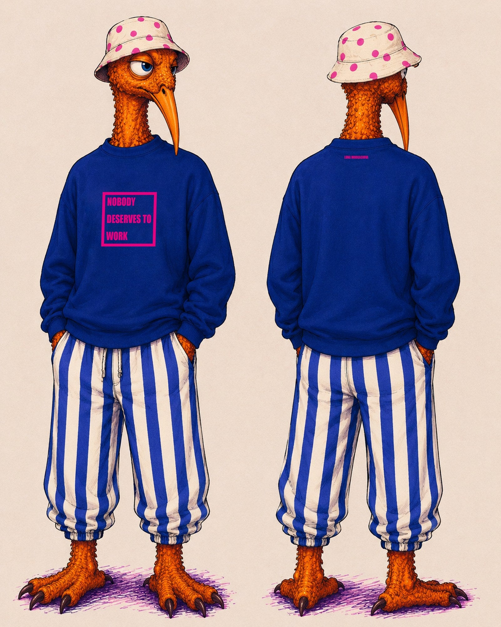 NDTW Sweatshirt — Perfect Blue